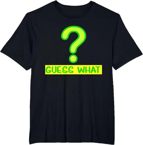 Vista 66 de Question Mark playera Guess What playera, hombre XL, Púrpura