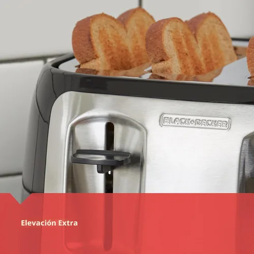 Vista 5 de NUEVO Negro & Decker tr1478bd 4 Slice tostador de pan negro; suministro _ _ _ _ _ _ _ _ _ _ por _ _ _ _ _ _ _ _ _ _ sincityessentials