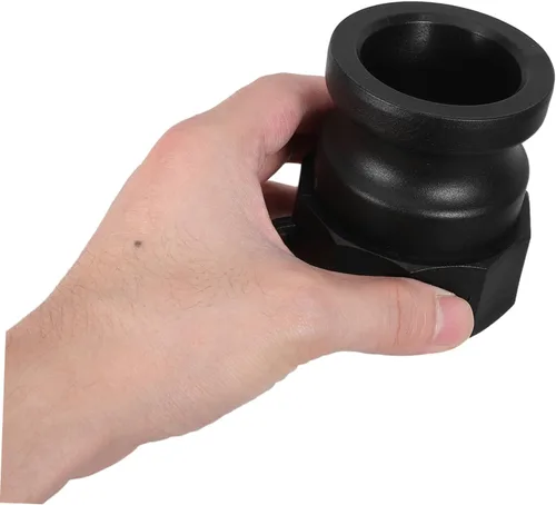 Vista 4 de Hemobllo Ibc Tote Adapter with S60x6 Coarse Thread and 2 Inch Male Thread, Pp Material Hose Fitting with Built-in Cam Lock and Metal Inserts