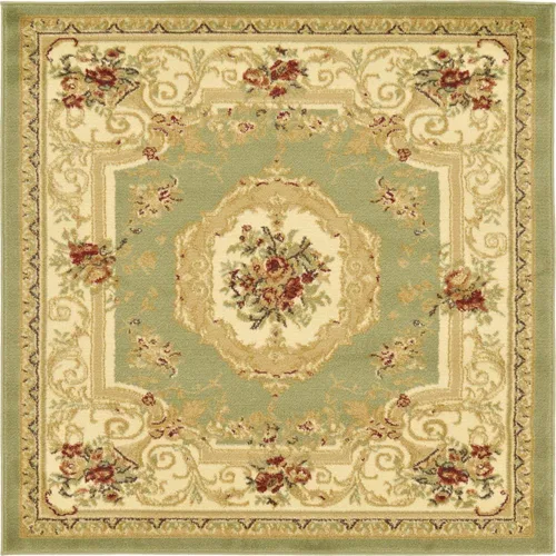Vista 54 de Unique Loom Versailles Collection - Alfombra tradicional clásica con motivo floral, colección Versailles