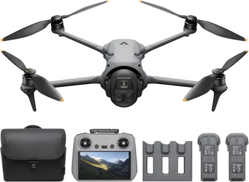 Vista 9 de DJI Mavic 4 Pro Drone con DJI RC 2, dron insignia de cámara triple con cámara Hasselblad CMOS 4/3 de 100MP, para profesionales, transmisión de video