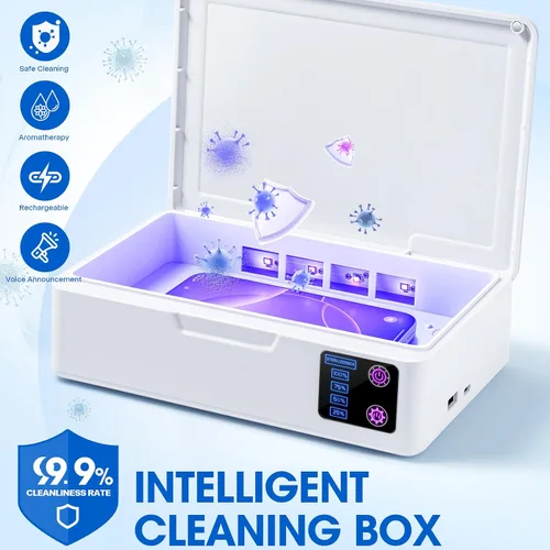 Vista 8 de Caja del limpiador de herramientas del clavo, con la carga USB