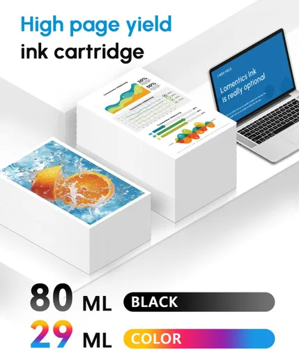 Vista 3 de 712XL 712 - Cartuchos de tinta de repuesto de alto rendimiento para impresora HP 712 712XL para impresora de trazador de estudio DesignJet T650 T630
