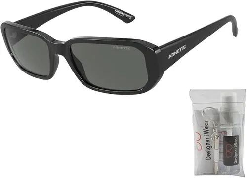 Vista 2 de ARNETTE Gringo AN4265 Rectangle Sunglasses for Men BUNDLE with Designer iWear Complimentary Care Kit