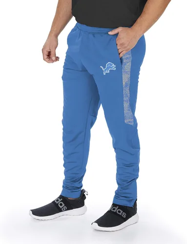 Vista 4 de Zubaz NFL Mens Track Pant with Half Sides