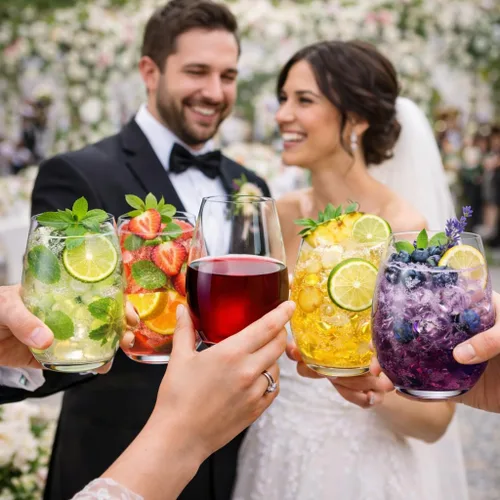 Vista 4 de Paquete de 36 copas de vino de plástico desechables sin tallo de 10 onzas, copas de vino transparentes reutilizables, inastillables, sin BPA
