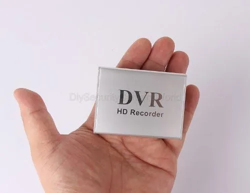 Vista 7 de Mini HD 1 canal Super-Smart Mini DVR, tarjeta SD de la ayuda, compresión video H.264/H.265 en tiempo real