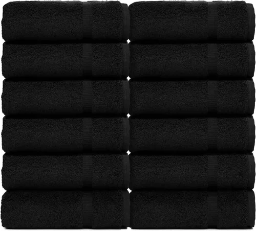 Vista 46 de Colección Luxury Hotel & Spa Altamente Absorbente, Secado Rápido 100% Algodón Turco 700 GSM, Toalla Eco Amigable, para Baño Borde Dobby Toalla