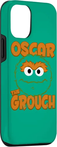 Vista 3 de Funda sándwich para iPhone 14 Sesame Street Oscar the Grouch