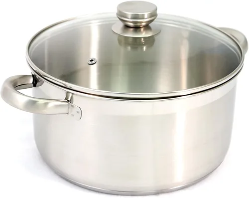 Vista 3 de ExcelSteel 503 7Piece 18/10 Utensilios de cocina de acero inoxidable con base encapsulada, plata