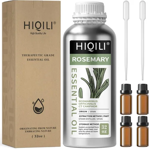Vista 47 de HIQILI Aceite esencial de albahaca, 100% puro y natural, difusor para dormitorio, yoga, meditación para relajación y calma, crecimiento del cabello