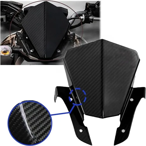 Vista 16 de Cubiertas de entrada de aire de fibra de carbono para motocicleta, panel de protección lateral del tanque, modificación de carenado para Yamaha