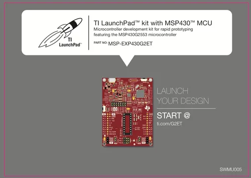 Vista 4 de Texas Instruments Value Line MSP430 LaunchPad - MSP-EXP430G2ET, 14-/20-pin DIP (N) Socket