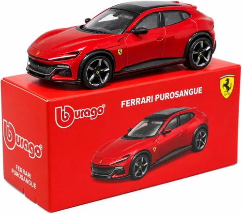 Vista 17 de Bburago Coche modelo de metal fundido a troquel a escala 1:64 de la serie Ferrari (430 Scuderia)