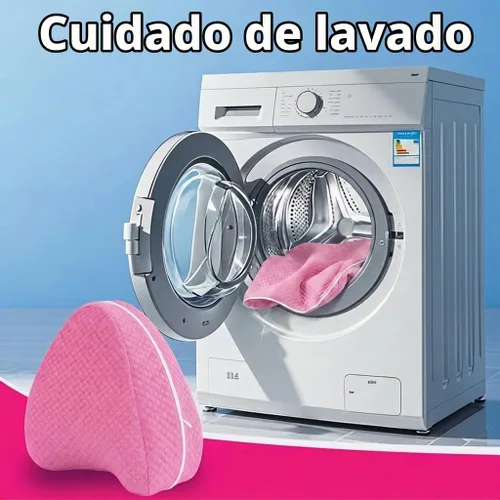 Vista 6 de 2 fundas de almohada de repuesto para patas Contour Legacy, lavable con cremallera, ligera y suave, solo funda (rosa melocotón)