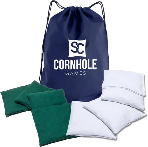 Vista 36 de Bolsas de cornhole resistentes al clima (juego de 8) - Tamaño/peso profesional de regulación (16 oz) - Uso en tableros de cornhole profesionales