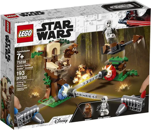 Vista 4 de LEGO Star Wars Action Battle Endor Assault 75238 Kit de construcción (193 piezas)