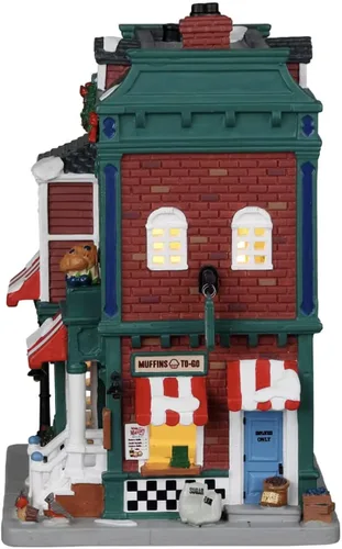 Vista 2 de Lemax Village Collection Tienda de muffins de Miss Maggie #25871