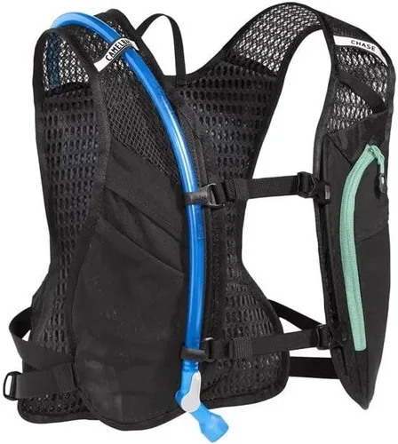 Vista 3 de CamelBak Chaleco de bicicleta Chase para mujer, 50 onzas, chaleco de hidratación, bolsillos de fácil acceso