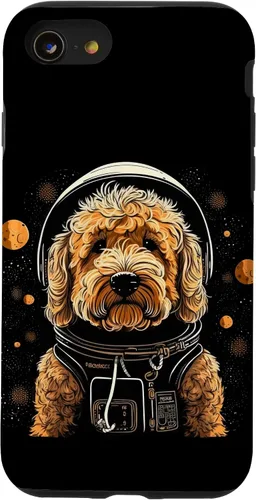 Vista 18 de Outer Space - Carcasa para iPhone 17, diseño de astronauta de la galaxia