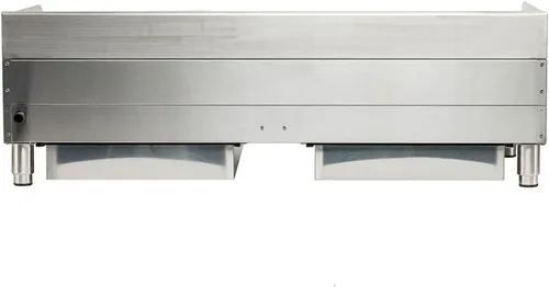 Vista 4 de Globe Food Equip Encimera 48" Hierro Fundido Radiante Gas Charasador