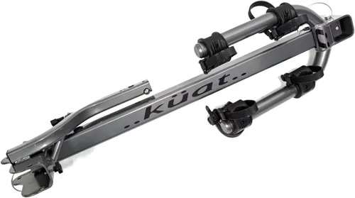 Vista 3 de KUAT Beta - Portabicicletas montado en enganche Estilo colgante duradero ligero recubierto de polvo de aluminio plegable inclinable hacia abajo