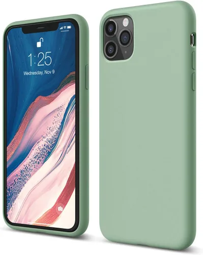 Vista 15 de elago Compatible con iPhone 11 Pro Max, funda de silicona líquida, funda protectora de cuerpo completo, a prueba de golpes, funda delgada