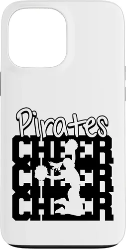 Vista 24 de Pirates Cheer Back to School Cheerleading Spirit Case for iPhone 16
