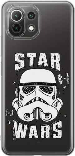 Vista 5 de ERT GROUP Mobile Phone Case for Xiaomi 11 Lite 4G/5G Original and Officially Licensed Star Wars Pattern Stormtrooper 002 Adapted to The Shape of The