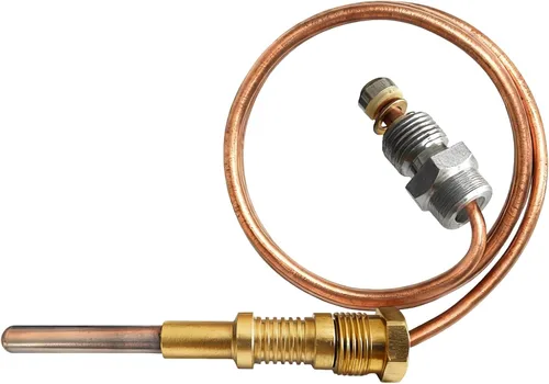 Vista 4 de Reemplazo de termopar para Robertshaw 1900-036 Sensor piloto de seguridad de 36 pulgadas compatible con freidora Henny Penny 34820 y freidoras