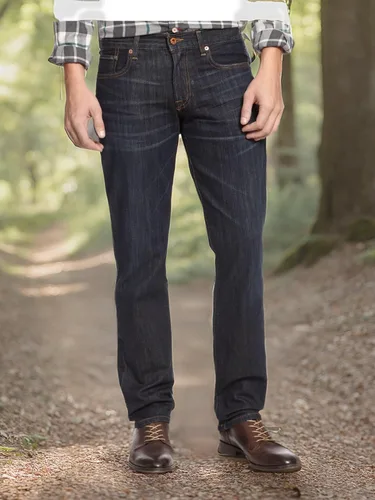 Vista 4 de Lucky Brand de los hombres 221 Original recto Jean en asilomar playa