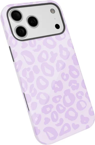 Vista 92 de LoeoeL para iPhone 11 Funda con Estampado de Guepardo, Funda de Teléfono con Patrón de Leopardo para Mujeres y Niñas, Funda de Plástico Duro delgada