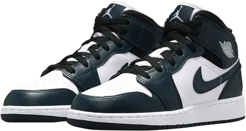 Vista 5 de Nike Jordan 1 MID PS - Tenis de moda para niños