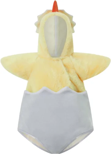 Vista 9 de Unsiex Infant Baby Boys Girls Halloween Costume Romper+Leggings Pants Set Pollo 3pcs