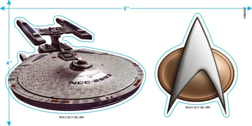 Vista 4 de Popfunk Star Trek The Next Generation U.S.S. Stargazer Athletic Camiseta