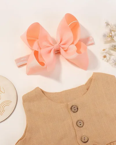 Vista 3 de jollybows 20 lazos para el pelo con cinta de grogrén para bebés y niñas, 6 pulgadas, banda elástica para el cabello, accesorios para el cabello