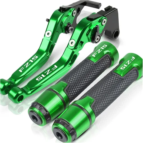 Vista 17 de SCUUBE Motorcycle CNC Accessories Adjustable Folding Extendable with A Brake Clutch Levers Handlebar Hand Grips Ends for Yama&ha FZ150I FZ 150I