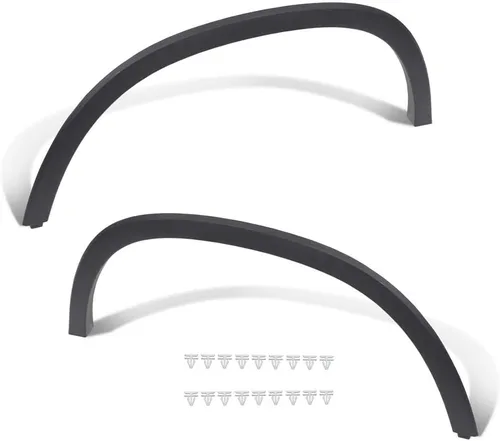 Vista 18 de GRAND ORANGE Fender Flares 4PCS Smooth Factory Style Wheel Flares