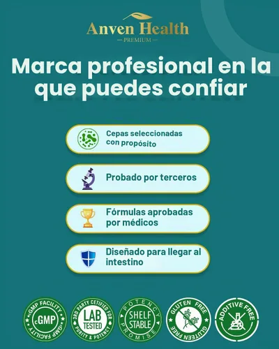Vista 8 de GLP-1 Akkermansia Probióticos 100 mil millones de UFC metabolismo intestinal Akk Glp