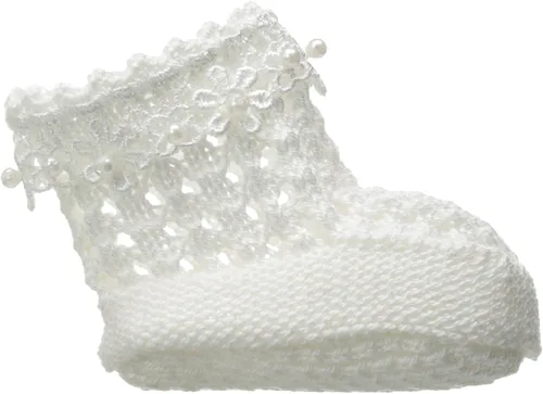 Vista 8 de Jefferies Socks Botín Daisy Pearl para bebé niña bebé