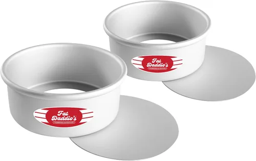 Vista 20 de Molde para tarta redondo de aluminio anodizado Fat Daddio con base extraíble
