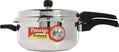 Vista 2 de Prestige Deluxe Olla de presión profunda de acero inoxidable de 5 litros