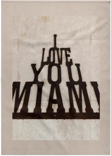 Vista 6 de 3dRose USA, Florida, Miami, Little Havana, Calle Ocho, I Love You Miami Sign, 11x12 Wash Cloth for Face and Body