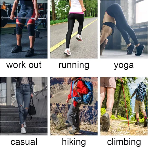 Vista 6 de Calcetines tobilleros casuales para mujer, calcetines atléticos de corte bajo, 6 pares