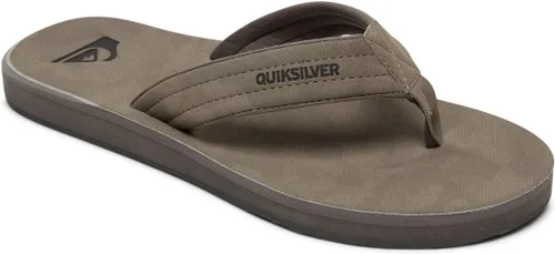 Vista 15 de Quiksilver Sandalia de tres puntos Carver Nubuck para hombre negro gris negro