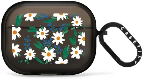Vista 32 de CASETiFY Impact Airpods Pro (3ª) - Funda con anillo, color negro