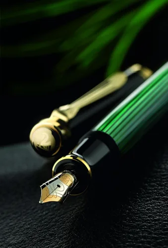 Vista 4 de Pelikan Souveran 1000 - Pluma estilográfica, color verde