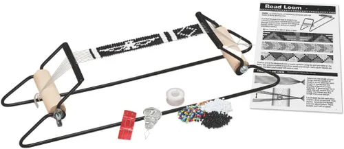 Vista 3 de Chenille Kraft Creativity Street Bead Loom Kit, 6" Beading Area, 6 Kits