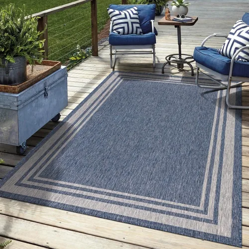 Vista 23 de Keen Home Design Terrace - Alfombra lavable de 8 x 10 pies para patio, cocina, balcón, playa, jardín, terraza y porche, tamaño: 7 pies 7 x 10 pies
