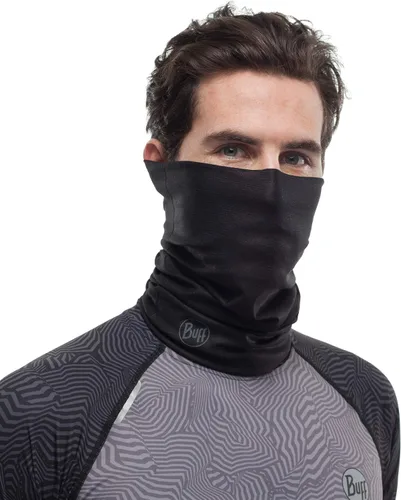Vista 3 de BUFF CoolNet UV Neck Gaiter, Balaclava, Bandana, FaceSki Mask For Adults, With UPF 50 Sun Protection, One Size, Solid